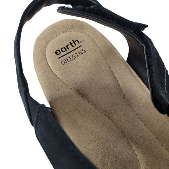 Earth Orgins Birdine Casual Round Toe Slip-on Sandals (Size 10W) - Picture 8 of 11